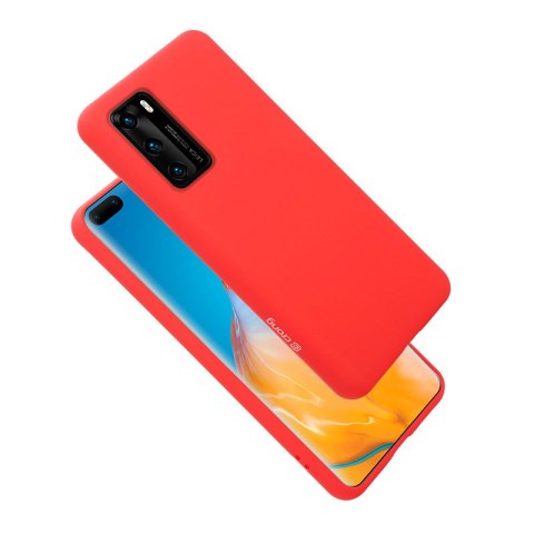 Crong Color Cover - Etui Huawei P40 (czerwony) Crong Crong Color Cover - Etui Huawei P40 (czerwony) Crong