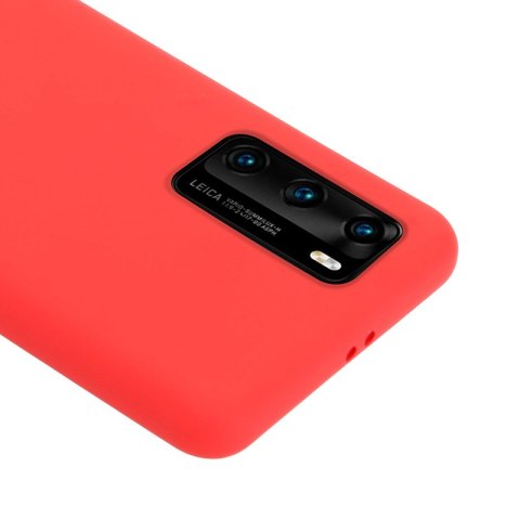 Crong Color Cover - Etui Huawei P40 (czerwony) Crong Crong Color Cover - Etui Huawei P40 (czerwony) Crong