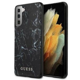 Guess Marble - Etui Samsung Galaxy S21+ (czarny) Guess