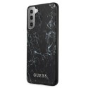 Guess Marble - Etui Samsung Galaxy S21+ (czarny) Guess