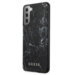 Guess Marble - Etui Samsung Galaxy S21+ (czarny) Guess
