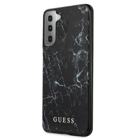 Guess Marble - Etui Samsung Galaxy S21+ (czarny) Guess Guess Marble - Etui Samsung Galaxy S21+ (czarny) Guess