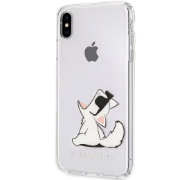 Karl Lagerfeld Choupette Fun Sunglasses - Etui iPhone Xs Max (przezroczysty) Karl Lagerfeld