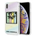 Karl Lagerfeld Kalifornia Dreams Palms - Etui iPhone Xs Max Karl Lagerfeld