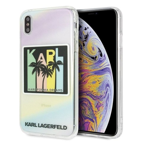 Karl Lagerfeld Kalifornia Dreams Palms - Etui iPhone Xs Max Karl Lagerfeld Karl Lagerfeld Kalifornia Dreams Palms - Etui iPhone Xs Max Karl Lagerfeld
