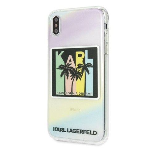 Karl Lagerfeld Kalifornia Dreams Palms - Etui iPhone Xs Max Karl Lagerfeld Karl Lagerfeld Kalifornia Dreams Palms - Etui iPhone Xs Max Karl Lagerfeld