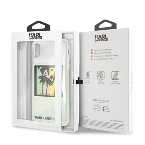 Karl Lagerfeld Kalifornia Dreams Palms - Etui iPhone Xs Max Karl Lagerfeld Karl Lagerfeld Kalifornia Dreams Palms - Etui iPhone Xs Max Karl Lagerfeld