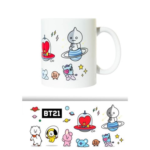 Line Friends BT21 - Kubek ceramiczny 300ml BT21 Line Friends BT21 - Kubek ceramiczny 300ml BT21