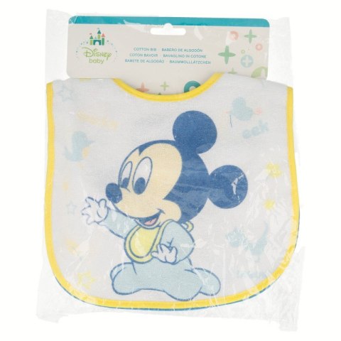 Mickey Mouse - Śliniak na rzep (2 szt) Mickey Mouse Mickey Mouse - Śliniak na rzep (2 szt) Mickey Mouse