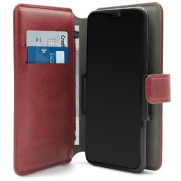 PURO Universal Wallet 360° - Uniwersalne etui obrotowe z kieszeniami na karty, rozmiar XL (czerwony) Puro