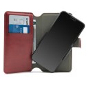 PURO Universal Wallet 360° - Uniwersalne etui obrotowe z kieszeniami na karty, rozmiar XL (czerwony) Puro