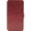 PURO Universal Wallet 360° - Uniwersalne etui obrotowe z kieszeniami na karty, rozmiar XL (czerwony) Puro
