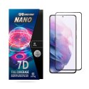 Crong 7D Nano Flexible Glass - Niepękające szkło hybrydowe 9H na cały ekran Samsung Galaxy S21 Crong