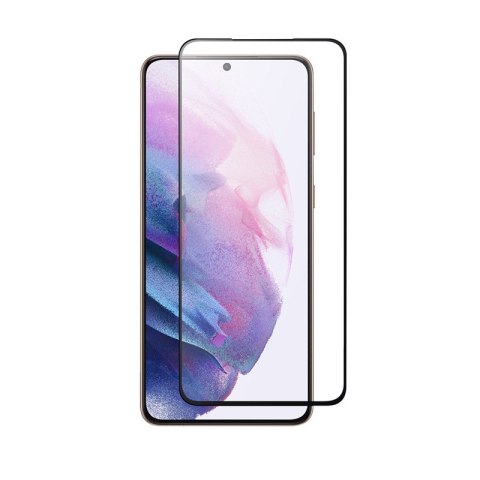 Crong 7D Nano Flexible Glass - Niepękające szkło hybrydowe 9H na cały ekran Samsung Galaxy S21 Crong Crong 7D Nano Flexible Glass - Niepękające szkło hybrydowe 9H na cały ekran Samsung Galaxy S21 Crong
