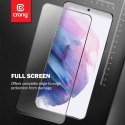 Crong 7D Nano Flexible Glass - Niepękające szkło hybrydowe 9H na cały ekran Samsung Galaxy S21 Crong