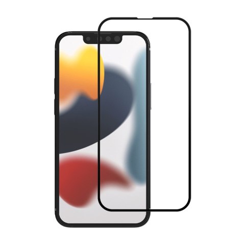 Crong 7D Nano Flexible Glass - Niepękające szkło hybrydowe 9H na cały ekran iPhone 13 mini Crong Crong 7D Nano Flexible Glass - Niepękające szkło hybrydowe 9H na cały ekran iPhone 13 mini Crong