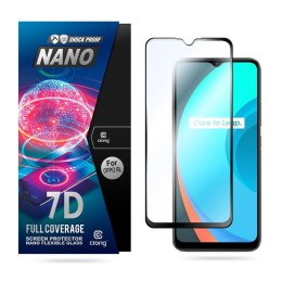 Crong 7D Nano Flexible Glass - Szkło hybrydowe 9H na cały ekran OPPO realme C11 Crong