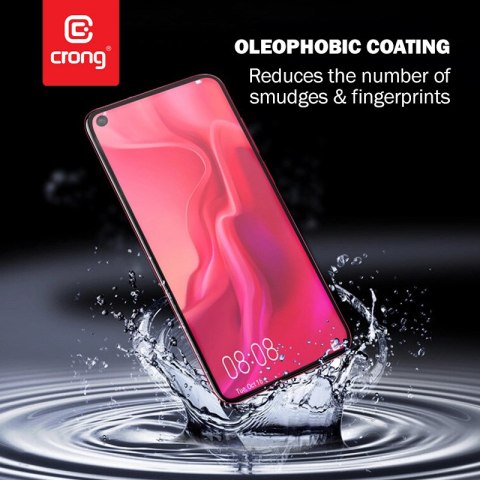 Crong 7D Nano Flexible Glass - Szkło hybrydowe 9H na cały ekran OPPO realme C11 Crong Crong 7D Nano Flexible Glass - Szkło hybrydowe 9H na cały ekran OPPO realme C11 Crong