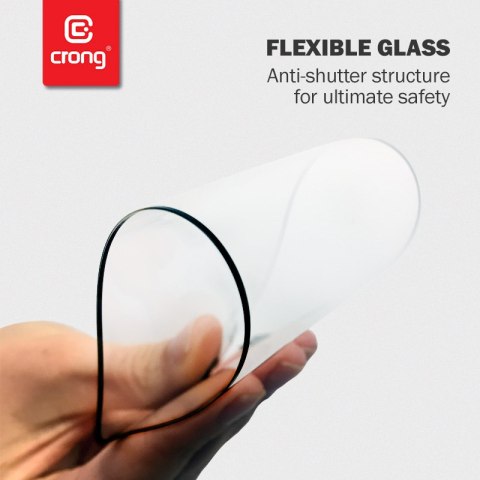 Crong 7D Nano Flexible Glass - Szkło hybrydowe 9H na cały ekran OPPO realme C11 Crong Crong 7D Nano Flexible Glass - Szkło hybrydowe 9H na cały ekran OPPO realme C11 Crong