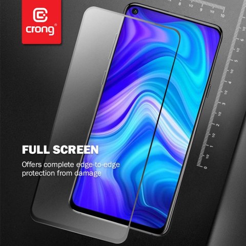 Crong 7D Nano Flexible Glass - Szkło hybrydowe 9H na cały ekran OPPO realme C11 Crong Crong 7D Nano Flexible Glass - Szkło hybrydowe 9H na cały ekran OPPO realme C11 Crong