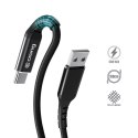 Crong Armor Link - Kabel 60W PD 3A USB-A do USB-C 150cm (czarny) Crong