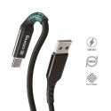 Crong Armor Link - Kabel 60W PD 3A USB-A do USB-C 150cm (czarny) Crong