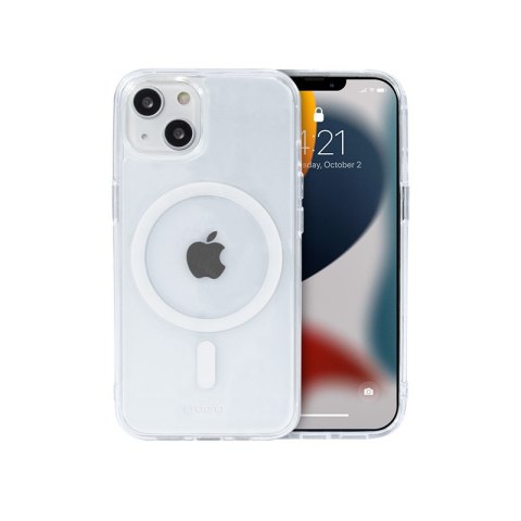 Crong Clear MAG Cover - Etui iPhone 13 mini MagSafe (przezroczysty) Crong Crong Clear MAG Cover - Etui iPhone 13 mini MagSafe (przezroczysty) Crong