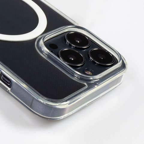 Crong Clear MAG Cover - Etui iPhone 13 mini MagSafe (przezroczysty) Crong Crong Clear MAG Cover - Etui iPhone 13 mini MagSafe (przezroczysty) Crong