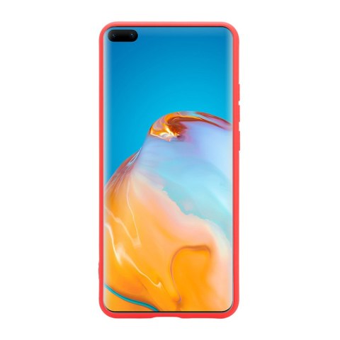 Crong Color Cover - Etui Huawei P40 Pro (czerwony) Crong Crong Color Cover - Etui Huawei P40 Pro (czerwony) Crong
