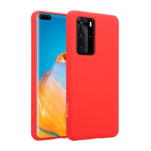 Crong Color Cover - Etui Huawei P40 Pro (czerwony) Crong Crong Color Cover - Etui Huawei P40 Pro (czerwony) Crong