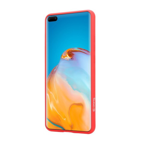 Crong Color Cover - Etui Huawei P40 Pro (czerwony) Crong Crong Color Cover - Etui Huawei P40 Pro (czerwony) Crong