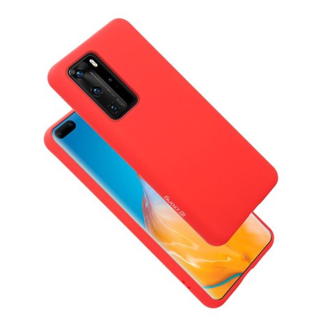 Crong Color Cover - Etui Huawei P40 Pro (czerwony) Crong Crong Color Cover - Etui Huawei P40 Pro (czerwony) Crong