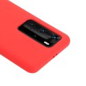 Crong Color Cover - Etui Huawei P40 Pro (czerwony) Crong