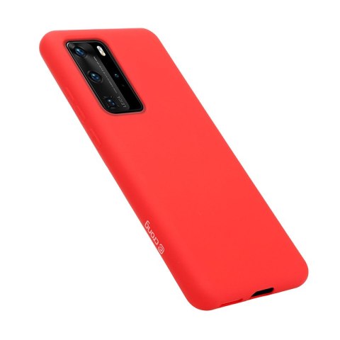 Crong Color Cover - Etui Huawei P40 Pro (czerwony) Crong Crong Color Cover - Etui Huawei P40 Pro (czerwony) Crong