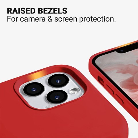 Crong Color Cover - Etui iPhone 13 Pro Max (czerwony) Crong Crong Color Cover - Etui iPhone 13 Pro Max (czerwony) Crong