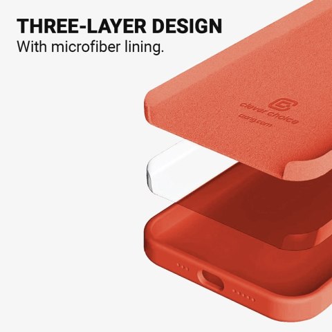 Crong Color Cover - Etui iPhone 13 (koralowy) Crong Crong Color Cover - Etui iPhone 13 (koralowy) Crong