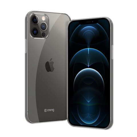 Crong Crystal Slim Cover - Etui iPhone 12 Pro Max (przezroczysty) Crong Crong Crystal Slim Cover - Etui iPhone 12 Pro Max (przezroczysty) Crong