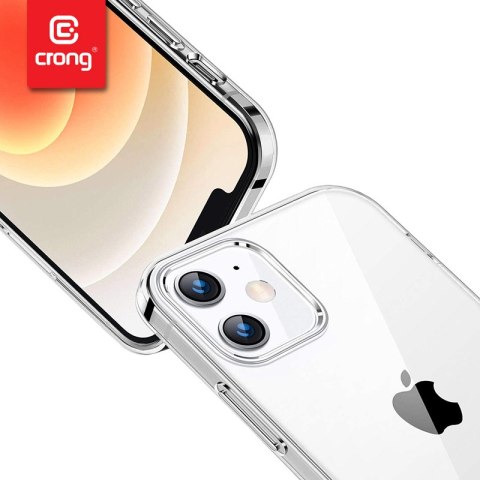 Crong Crystal Slim Cover - Etui iPhone 12 Pro Max (przezroczysty) Crong Crong Crystal Slim Cover - Etui iPhone 12 Pro Max (przezroczysty) Crong