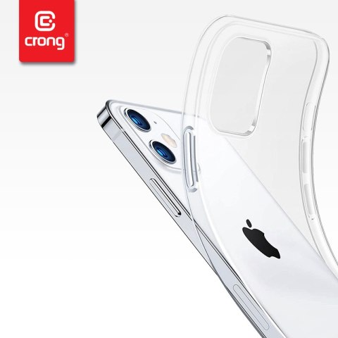 Crong Crystal Slim Cover - Etui iPhone 12 Pro Max (przezroczysty) Crong Crong Crystal Slim Cover - Etui iPhone 12 Pro Max (przezroczysty) Crong