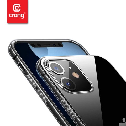 Crong Crystal Slim Cover - Etui iPhone 12 Pro Max (przezroczysty) Crong Crong Crystal Slim Cover - Etui iPhone 12 Pro Max (przezroczysty) Crong
