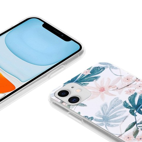 Crong Flower Case - Etui iPhone 11 (wzór 01) Crong Crong Flower Case - Etui iPhone 11 (wzór 01) Crong