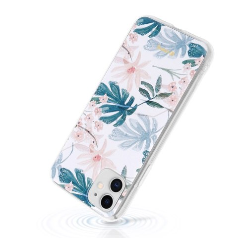 Crong Flower Case - Etui iPhone 11 (wzór 01) Crong Crong Flower Case - Etui iPhone 11 (wzór 01) Crong