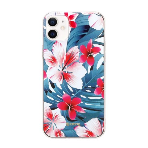Crong Flower Case - Etui iPhone 12 Mini (wzór 03) Crong Crong Flower Case - Etui iPhone 12 Mini (wzór 03) Crong