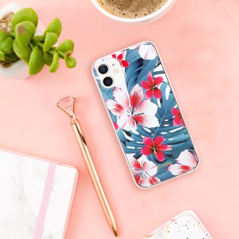 Crong Flower Case - Etui iPhone 12 Mini (wzór 03) Crong Crong Flower Case - Etui iPhone 12 Mini (wzór 03) Crong
