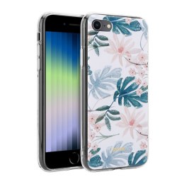 Crong Flower Case - Etui iPhone SE (2022/2020) / 8 / 7 (wzór 01) Crong