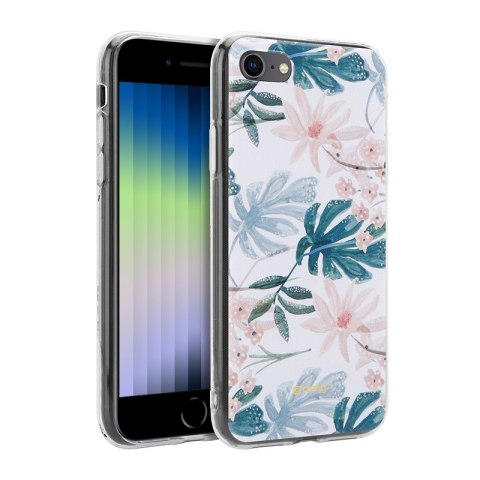 Crong Flower Case - Etui iPhone SE (2022/2020) / 8 / 7 (wzór 01) Crong Crong Flower Case - Etui iPhone SE (2022/2020) / 8 / 7 (wzór 01) Crong