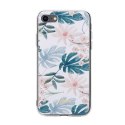 Crong Flower Case - Etui iPhone SE (2022/2020) / 8 / 7 (wzór 01) Crong