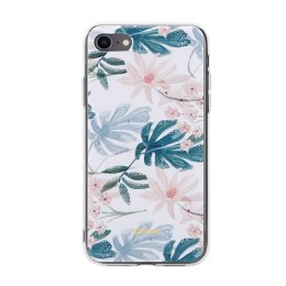 Crong Flower Case - Etui iPhone SE (2022/2020) / 8 / 7 (wzór 01) Crong