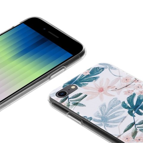 Crong Flower Case - Etui iPhone SE (2022/2020) / 8 / 7 (wzór 01) Crong Crong Flower Case - Etui iPhone SE (2022/2020) / 8 / 7 (wzór 01) Crong