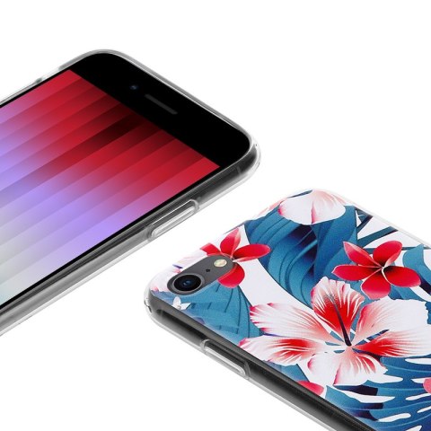 Crong Flower Case - Etui iPhone SE (2022/2020) / 8 / 7 (wzór 03) Crong Crong Flower Case - Etui iPhone SE (2022/2020) / 8 / 7 (wzór 03) Crong